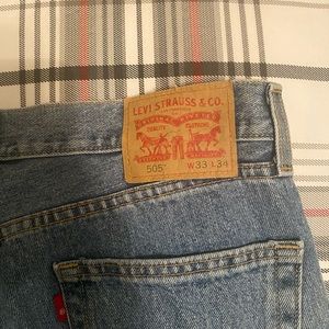 Men’s Levis Jeans W 33 L 34